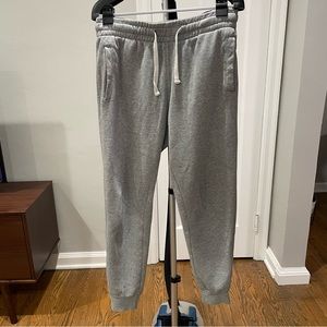 Men’s H&M gray sweat pant joggers size M